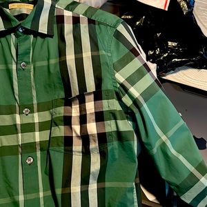Used once Burberry shirt really nice